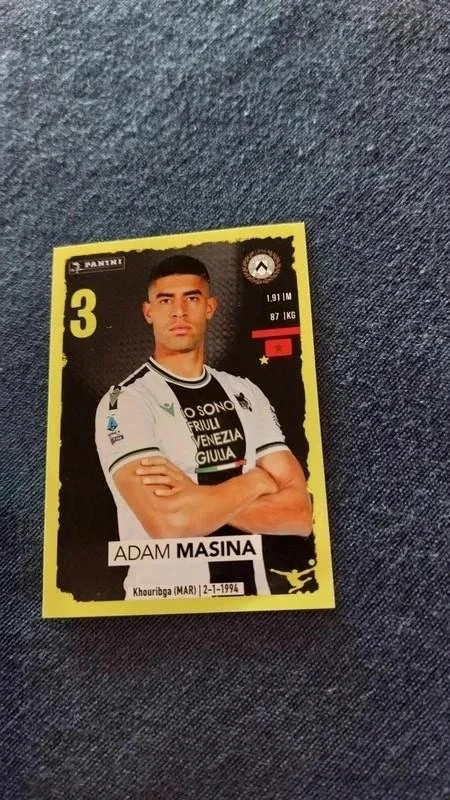 Panini / Sticker / Adam Masina / Udinese / 2023-2024